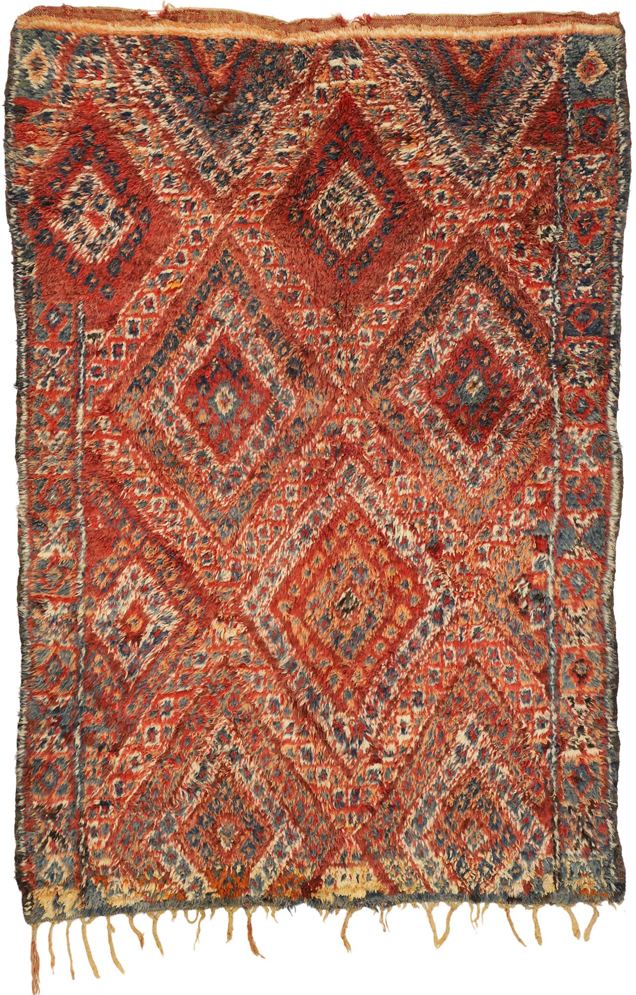 6 x 9 Vintage Moroccan Rug 20980