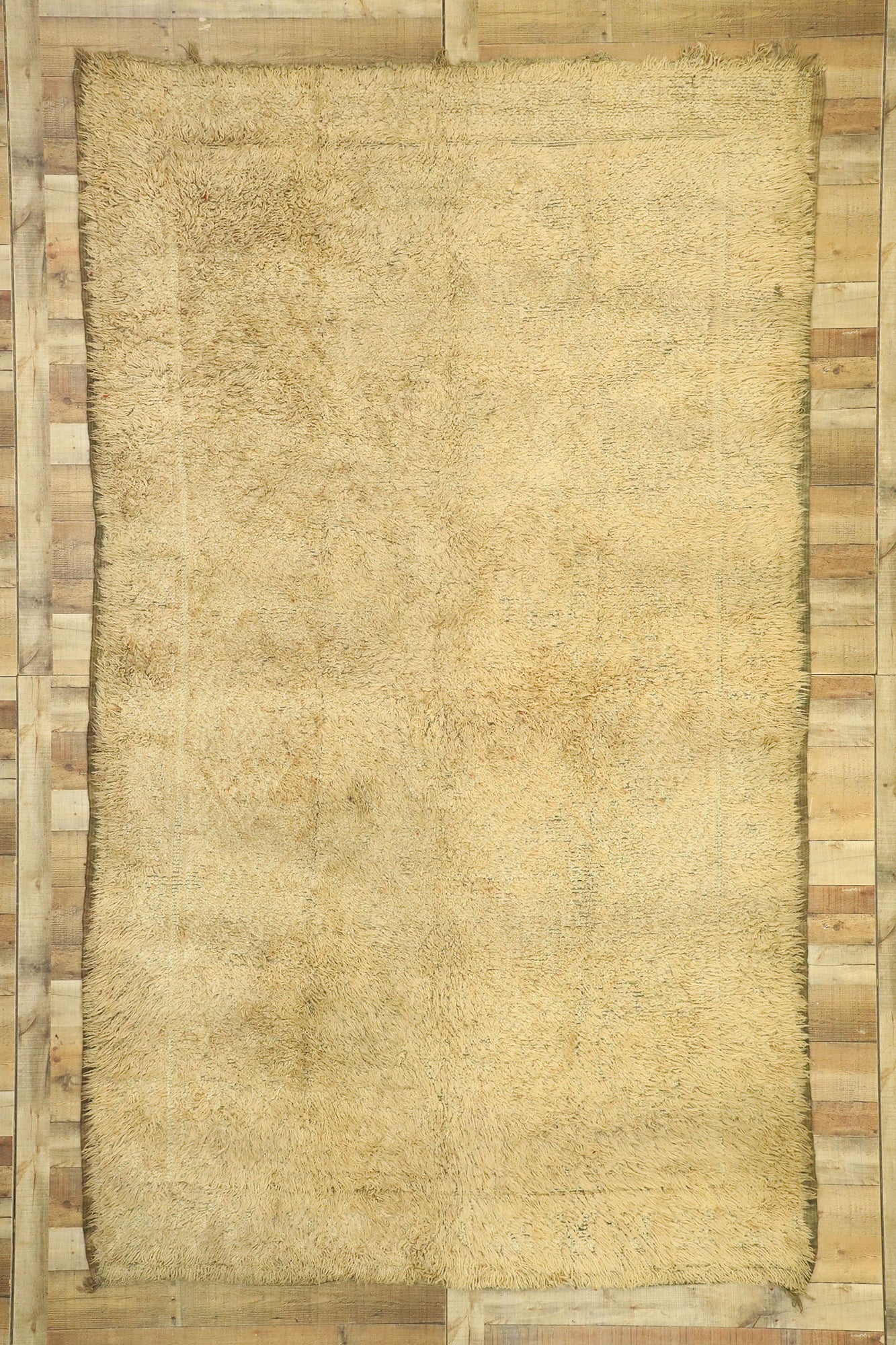 7 x 11 Vintage Beni Mrirt Moroccan Rug 20986