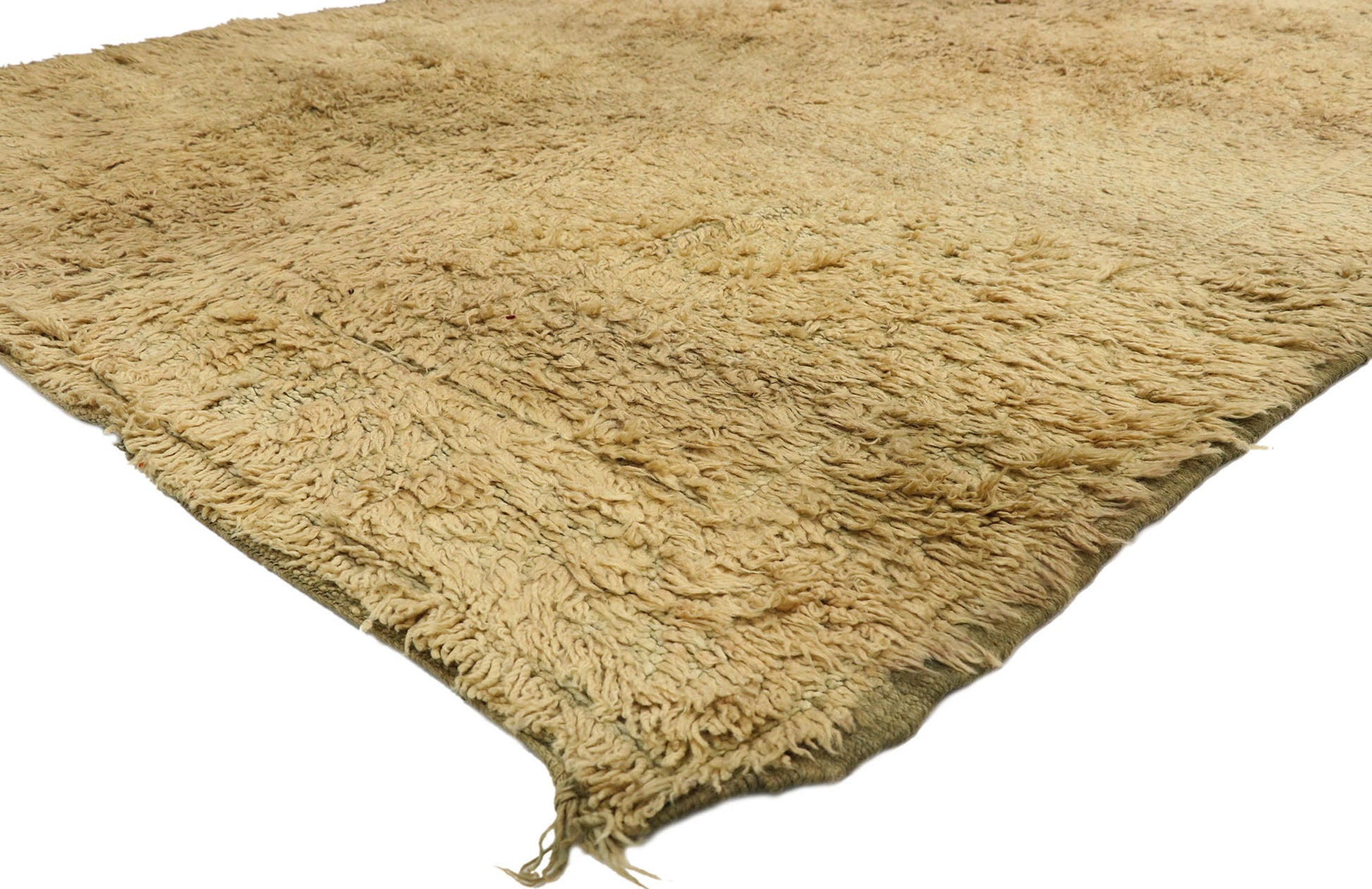 7 x 11 Vintage Beni Mrirt Moroccan Rug 20986