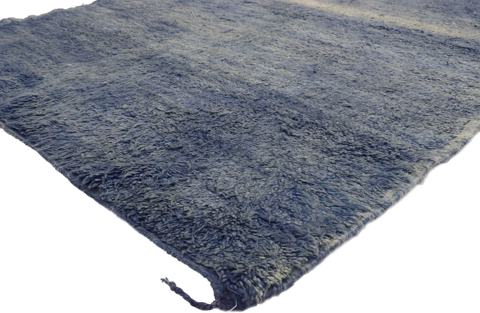 6 x 8 Vintage Blue Moroccan Rug 20987