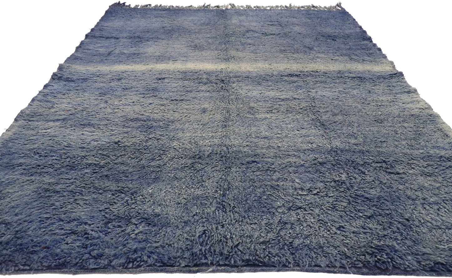 6 x 8 Vintage Blue Moroccan Rug 20987