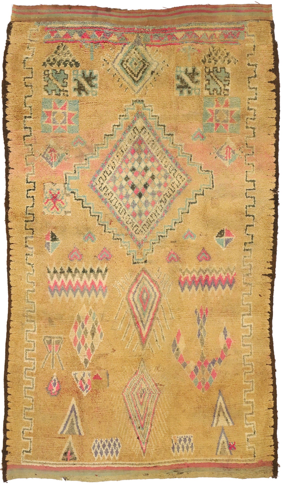 5 x 8 Vintage Moroccan Rug 20988