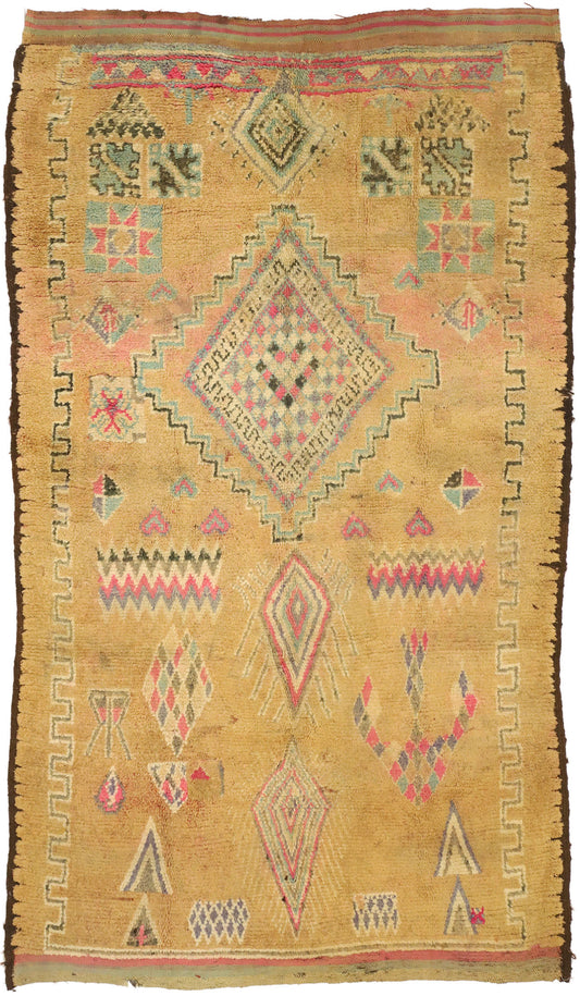 5 x 8 Vintage Moroccan Rug 20988