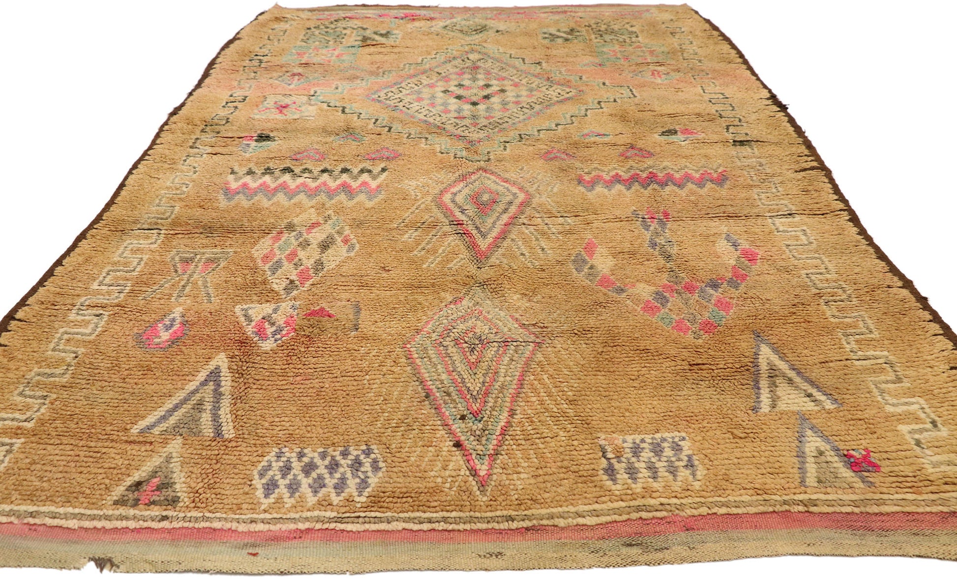 5 x 8 Vintage Moroccan Rug 20988