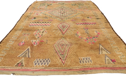 5 x 8 Vintage Moroccan Rug 20988