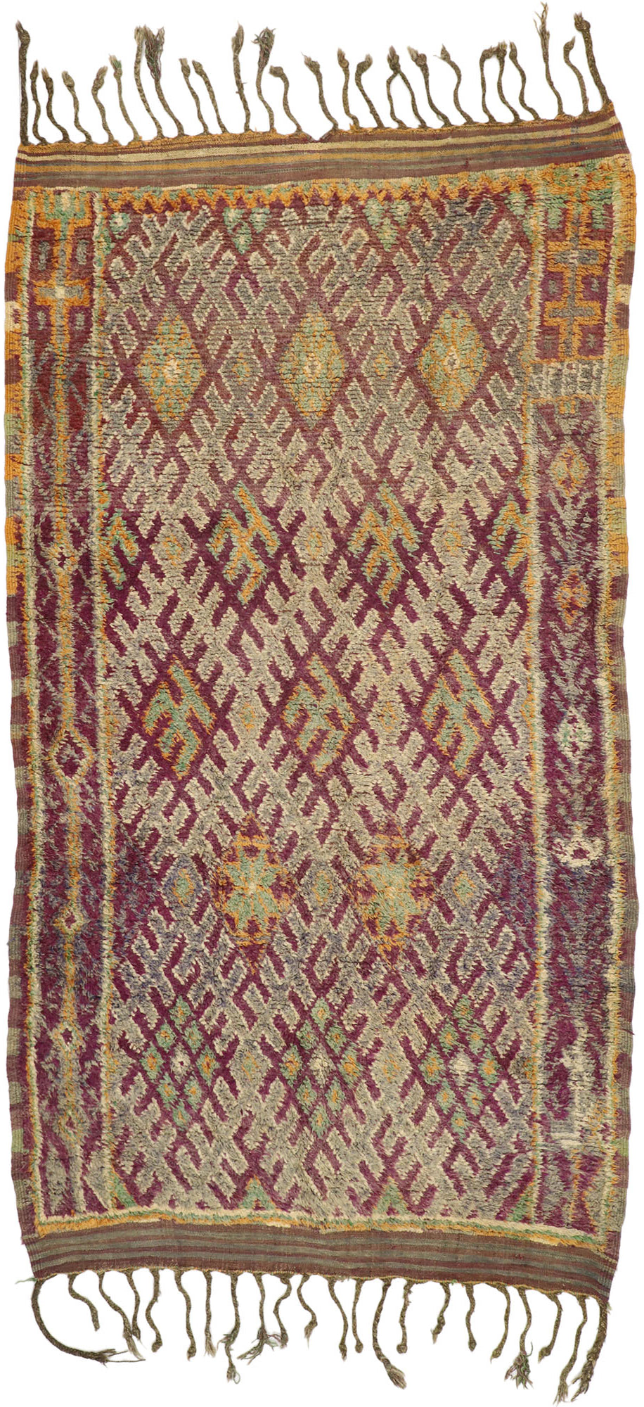 7 x 12 Vintage Moroccan Rug 20989