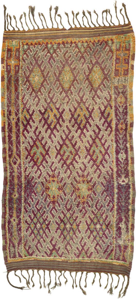 7 x 12 Vintage Moroccan Rug 20989