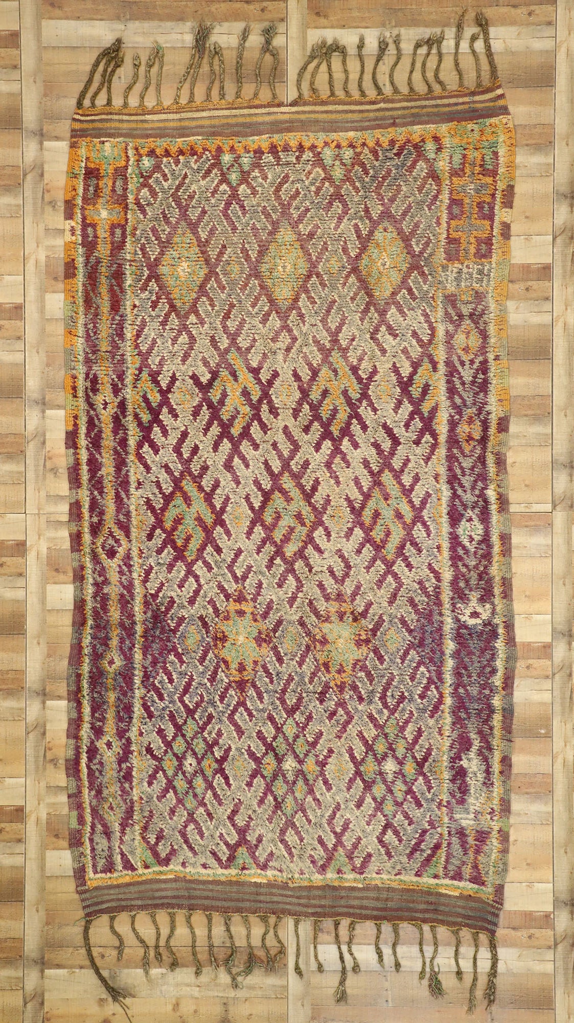 7 x 12 Vintage Moroccan Rug 20989