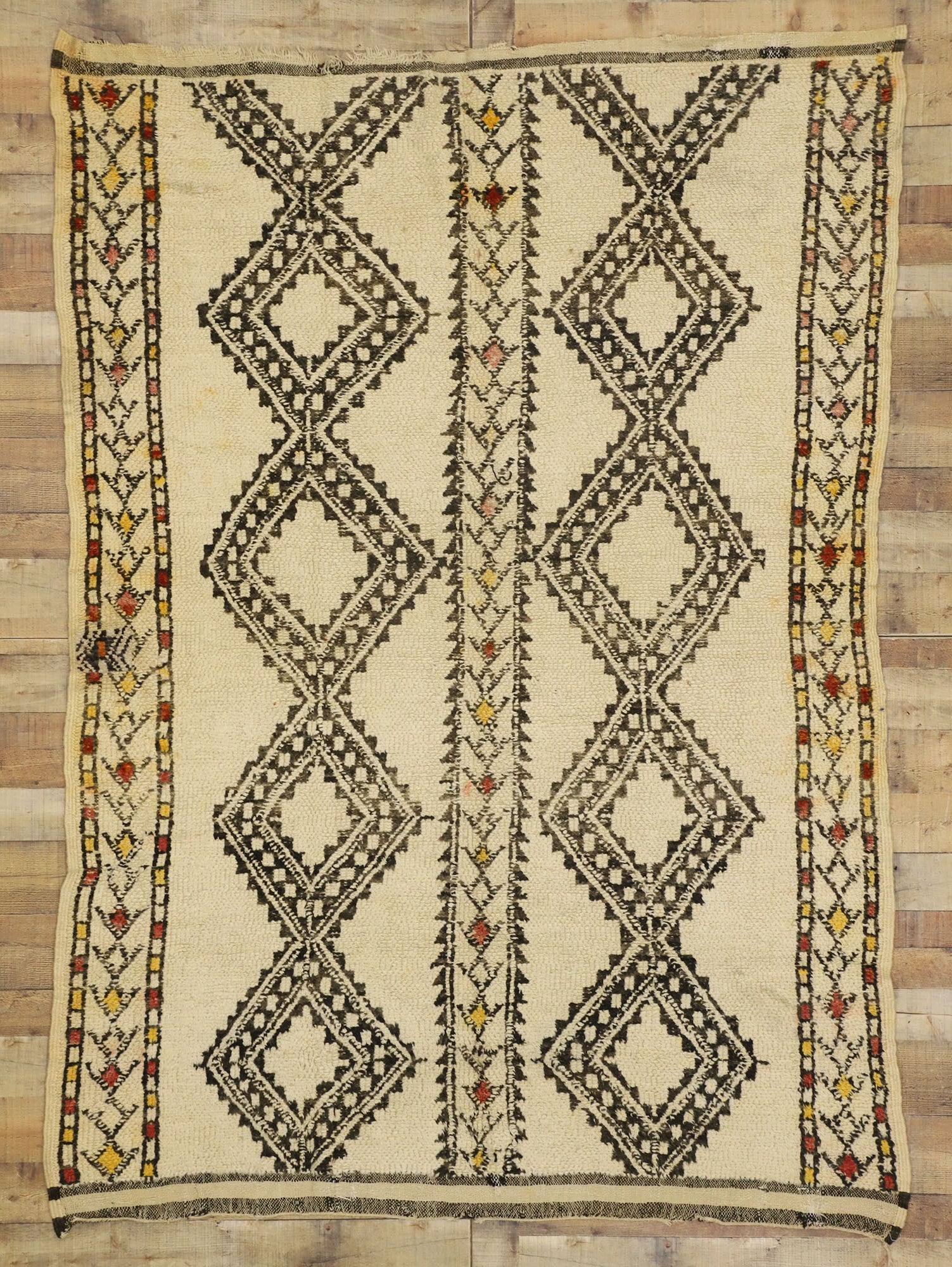 6 x 8 Vintage Moroccan Rug 20990