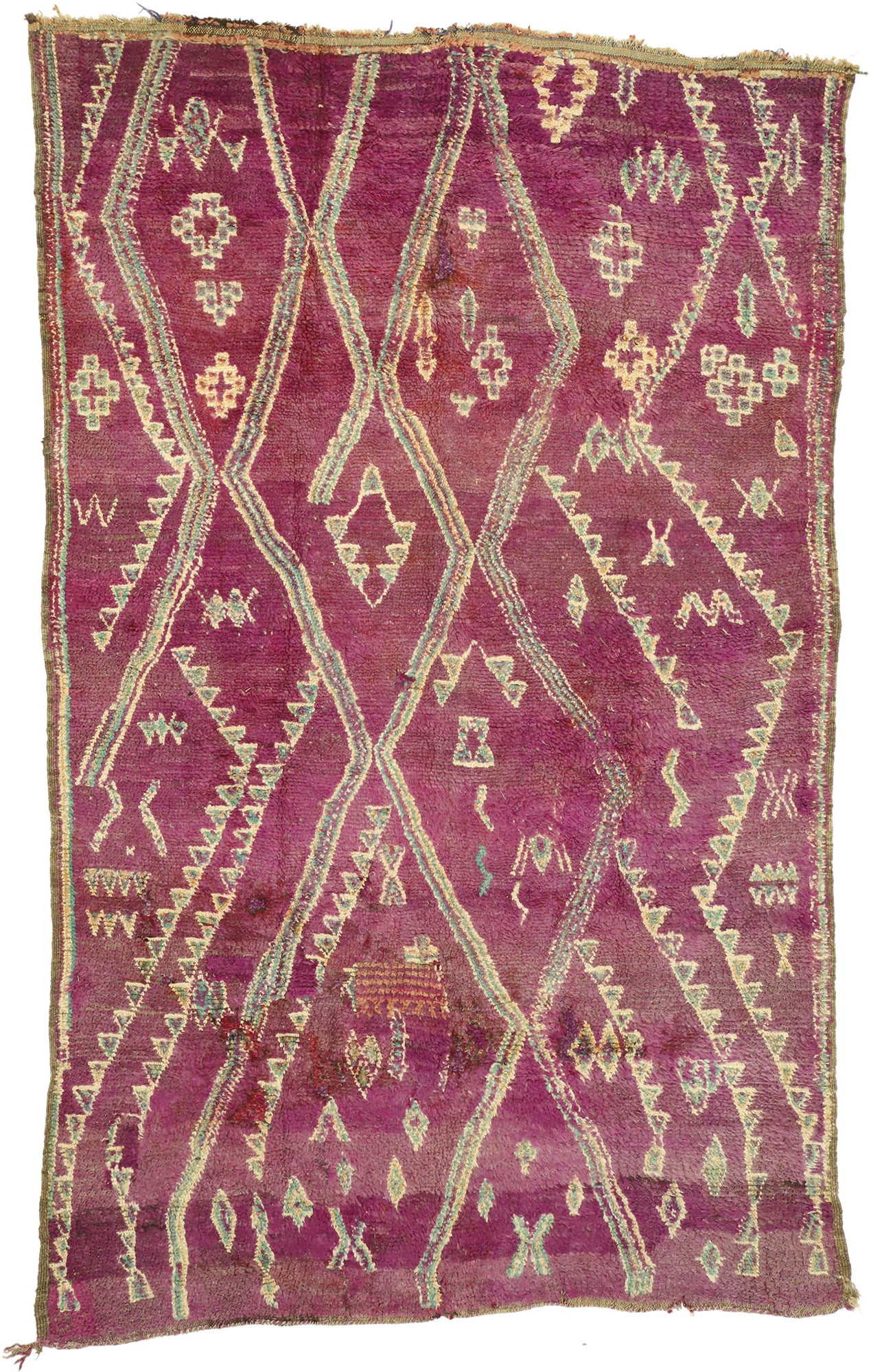 6 x 10 Vintage Moroccan Rug 20992