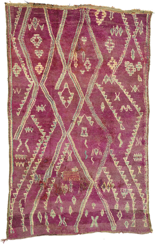 6 x 10 Vintage Moroccan Rug 20992