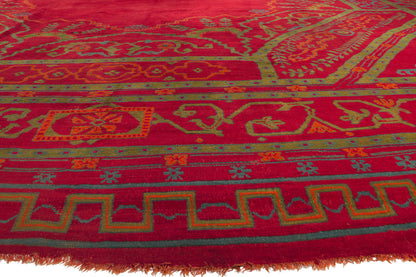 20 x 26 Antique Turkish Oushak Rug 78305