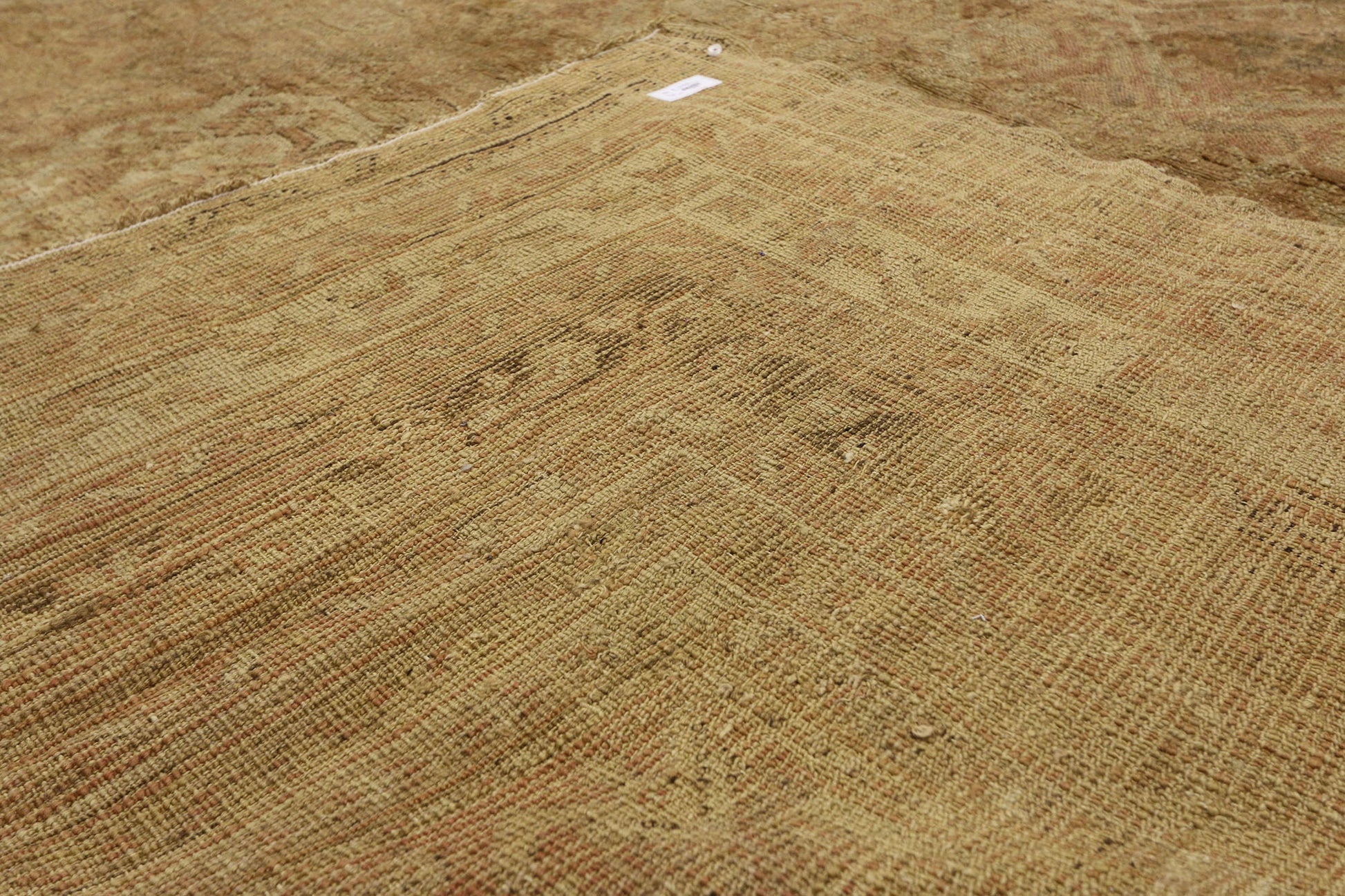20 x 22 Antique Turkish Oushak Rug 73446
