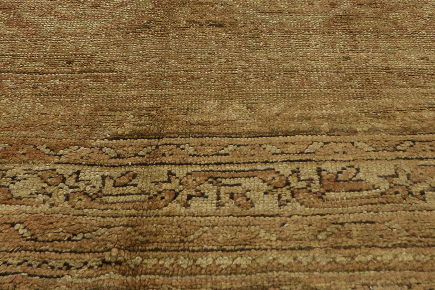 20 x 22 Antique Turkish Oushak Rug 73446