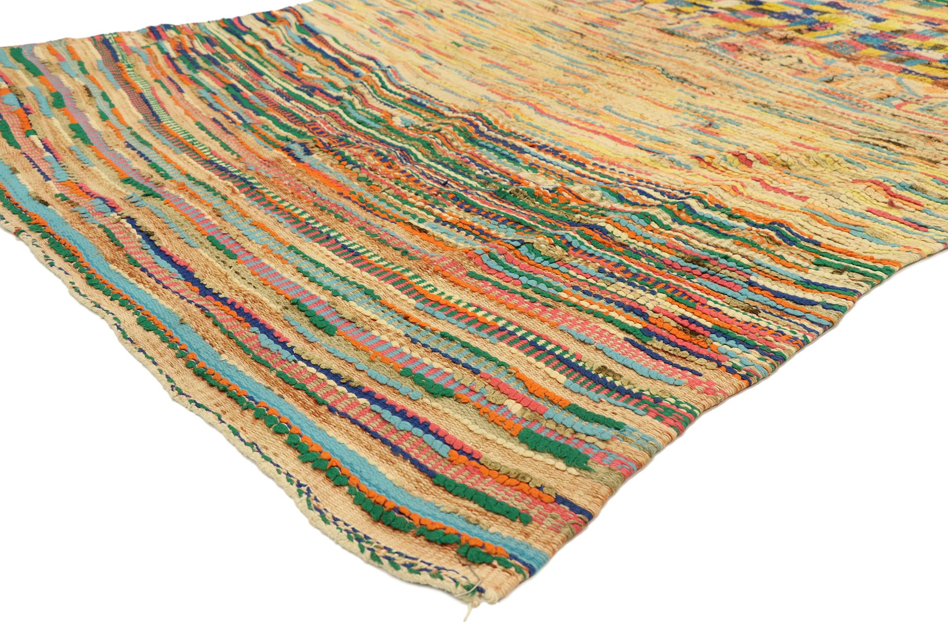 5 x 7 Vintage Boujad Moroccan Rug 21006