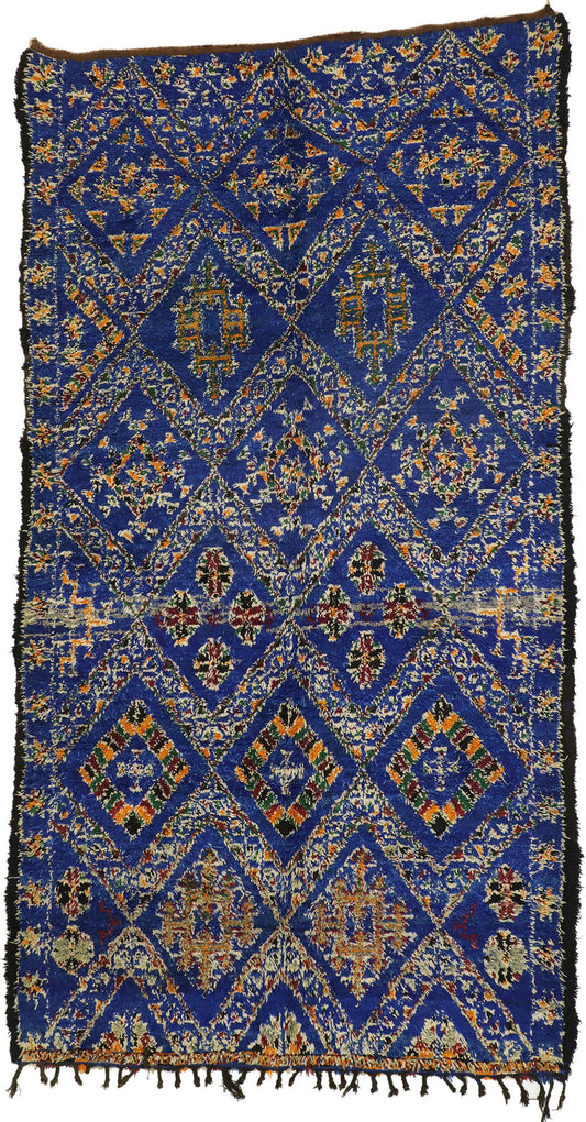 7 x 12 Vintage Moroccan Rug 21007