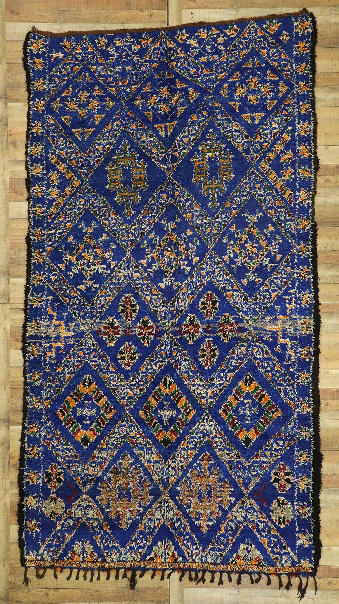 7 x 12 Vintage Moroccan Rug 21007