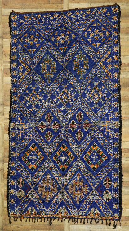 7 x 12 Vintage Moroccan Rug 21007