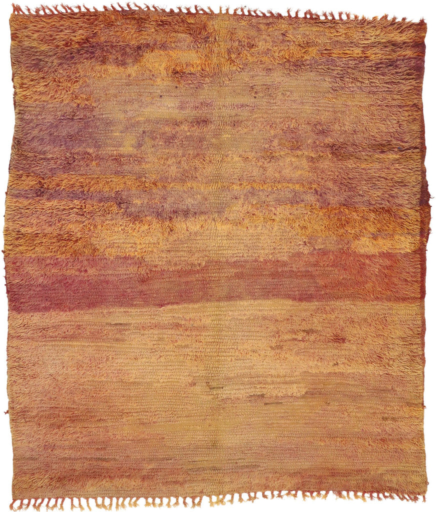 7 x 8 Vintage Moroccan Rug 21009
