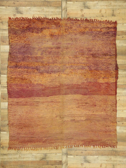 7 x 8 Vintage Moroccan Rug 21009