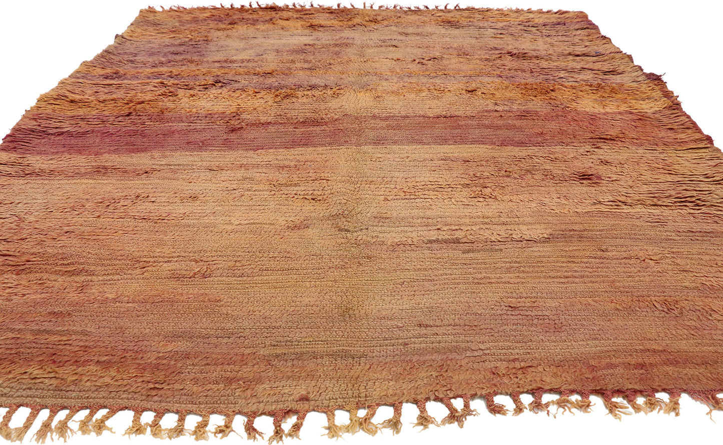 7 x 8 Vintage Moroccan Rug 21009