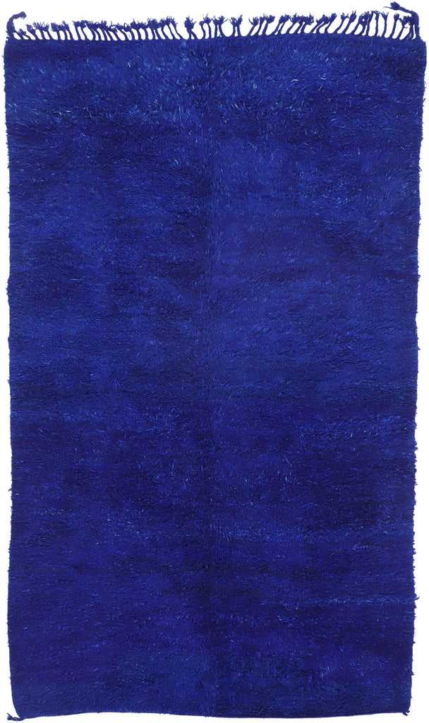 6 x 10 Vintage Blue Moroccan Rug 21011