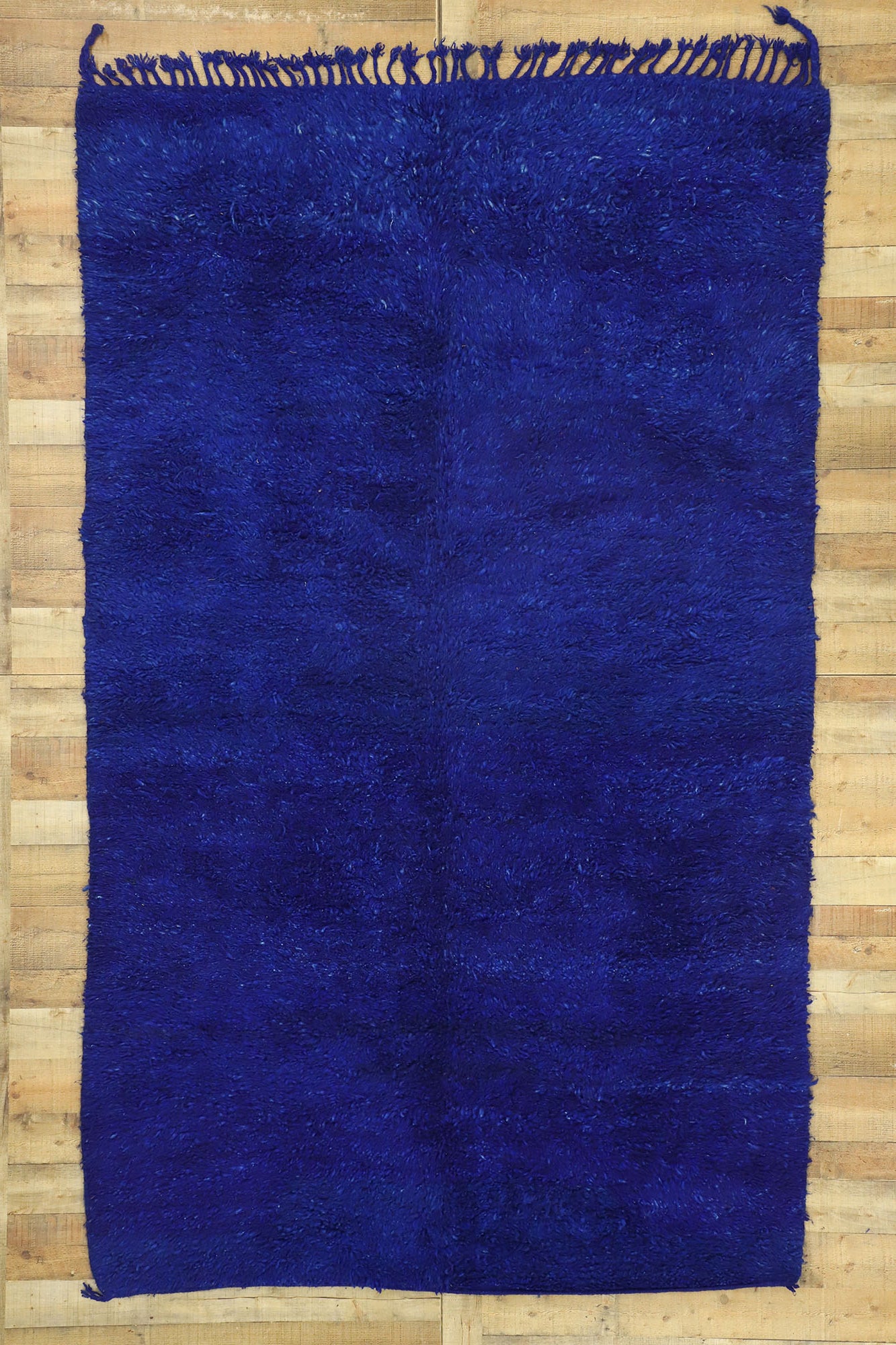 6 x 10 Vintage Blue Moroccan Rug 21011