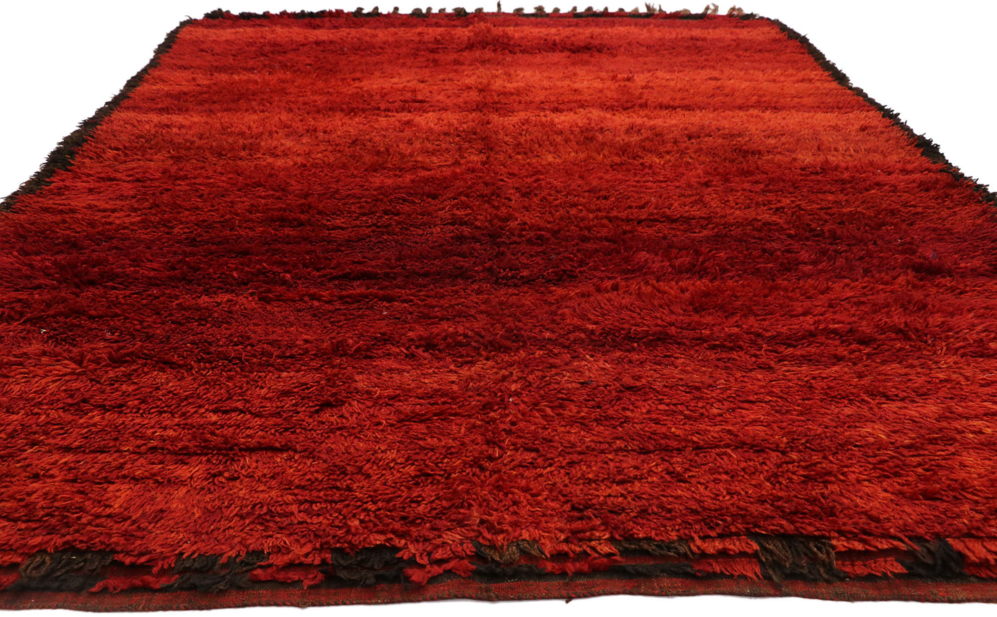 7 x 11 Vintage Red Moroccan Rug 21015