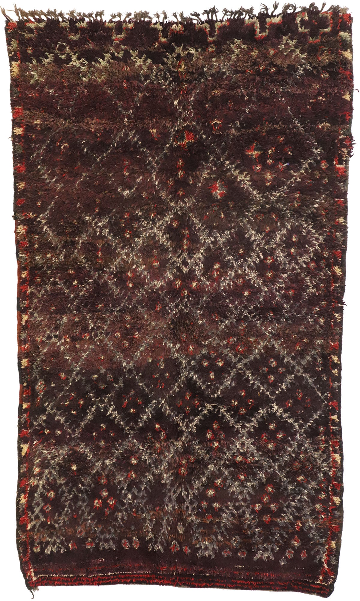 6 x 10 Vintage Moroccan Rug 21021