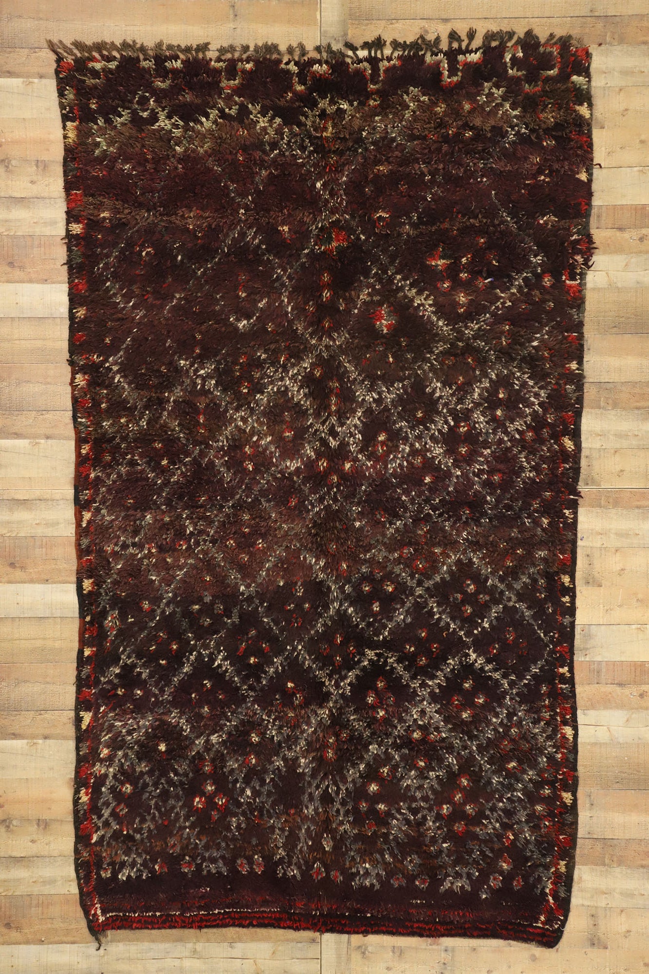 6 x 10 Vintage Moroccan Rug 21021