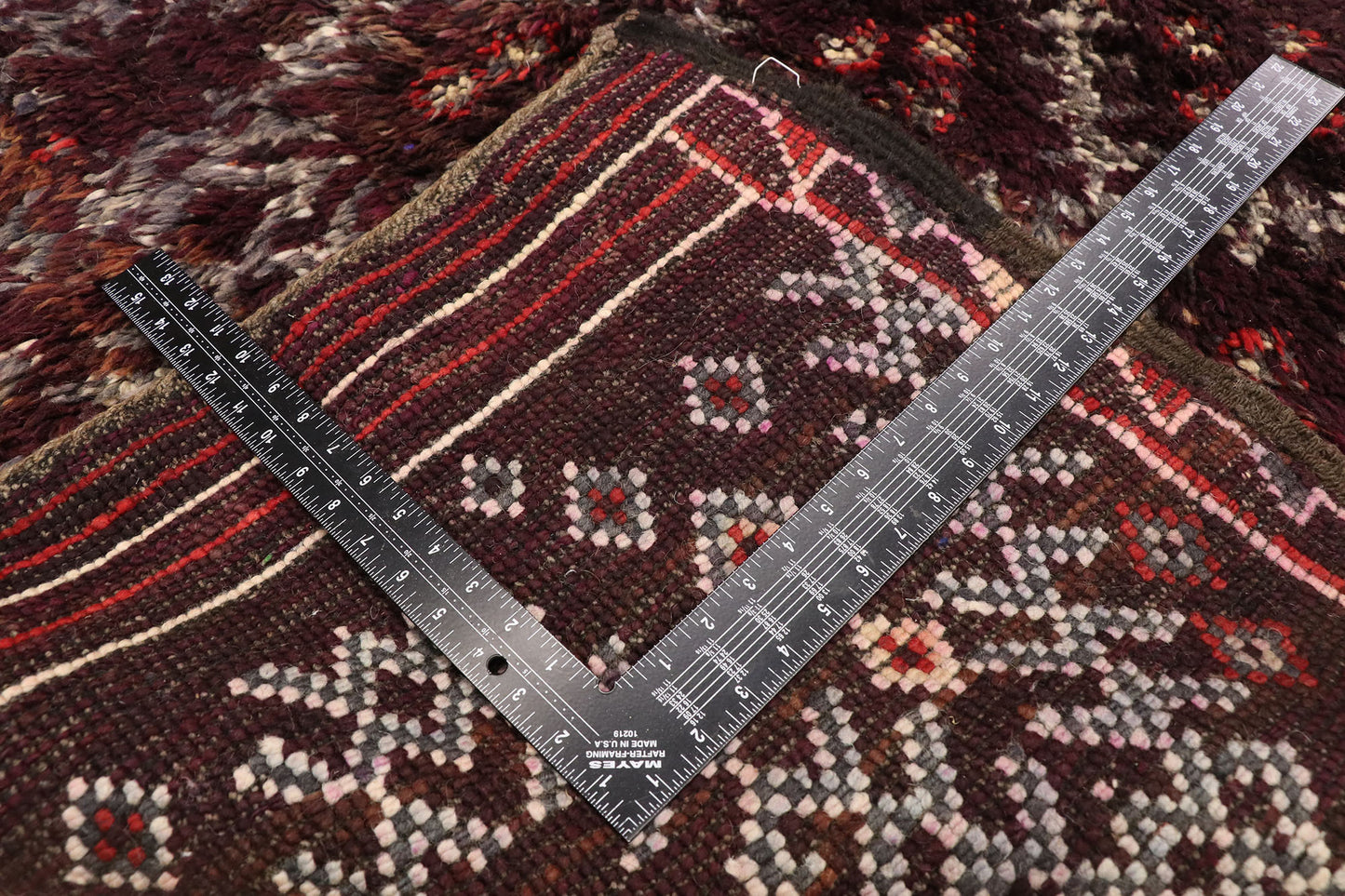 6 x 10 Vintage Moroccan Rug 21021