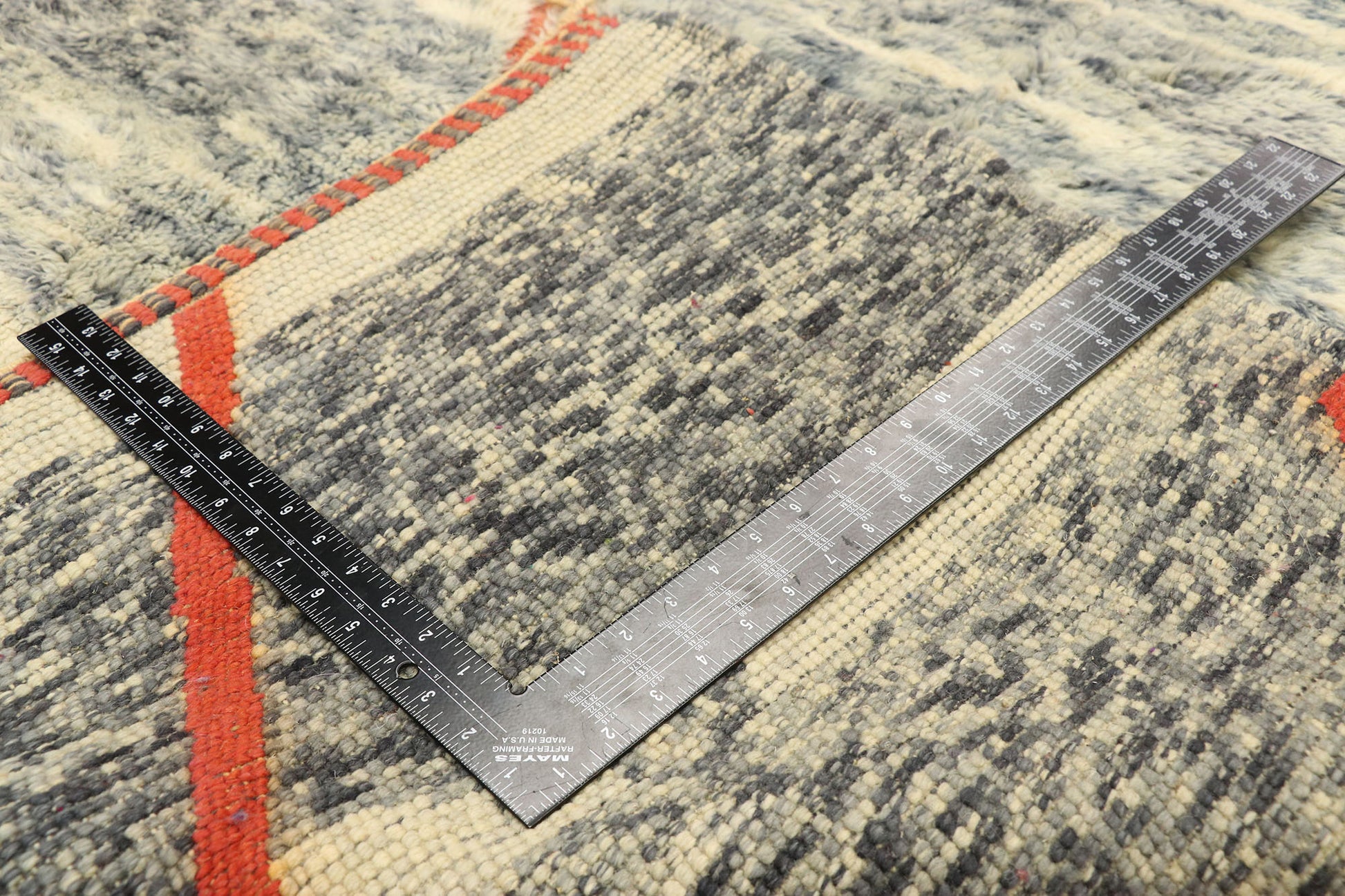 7 x 10 Modern Beni Mrirt Moroccan Rug 21026
