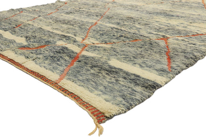 7 x 10 Modern Beni Mrirt Moroccan Rug 21026