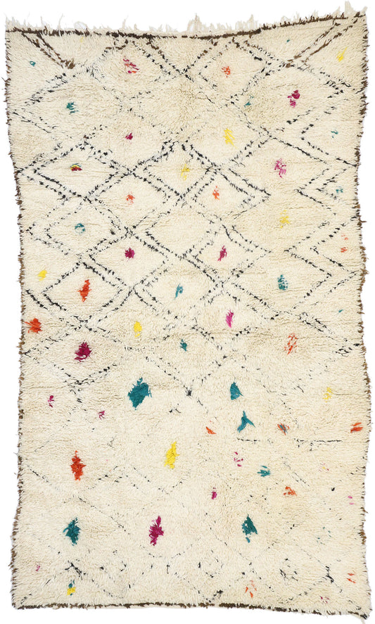 6 x 10 Moroccan Azilal Rug 21029