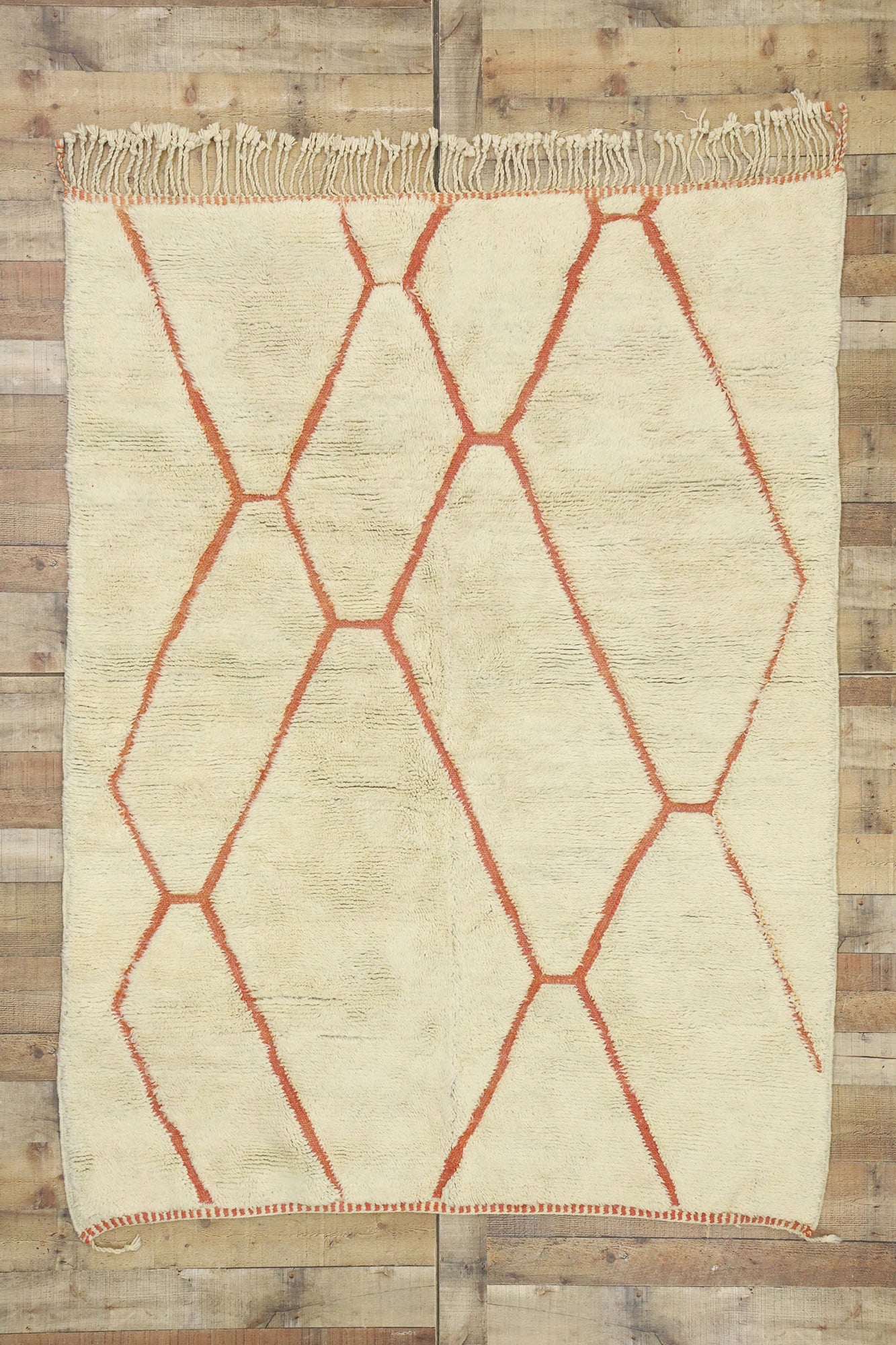 5 x 7 Beni Mrirt Moroccan Rug 21035