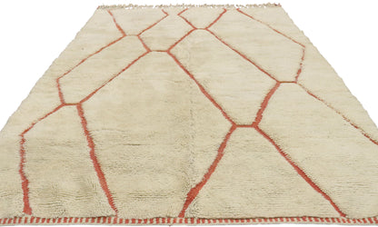 5 x 7 Beni Mrirt Moroccan Rug 21035