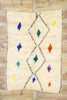 5 x 6 Colorful Moroccan Azilal Rug 21038