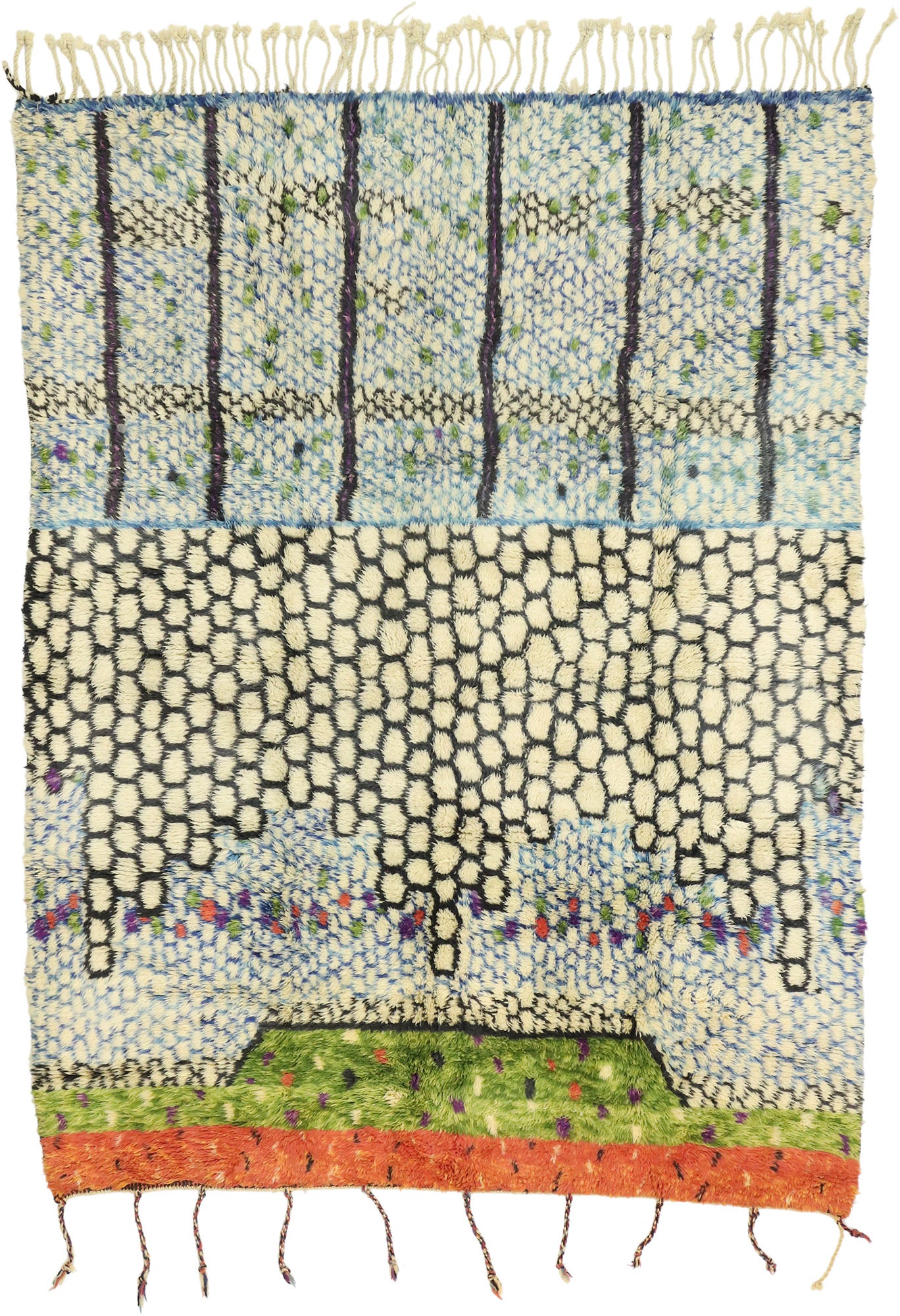 6 x 7 Contemporary Moroccan Rug 21047