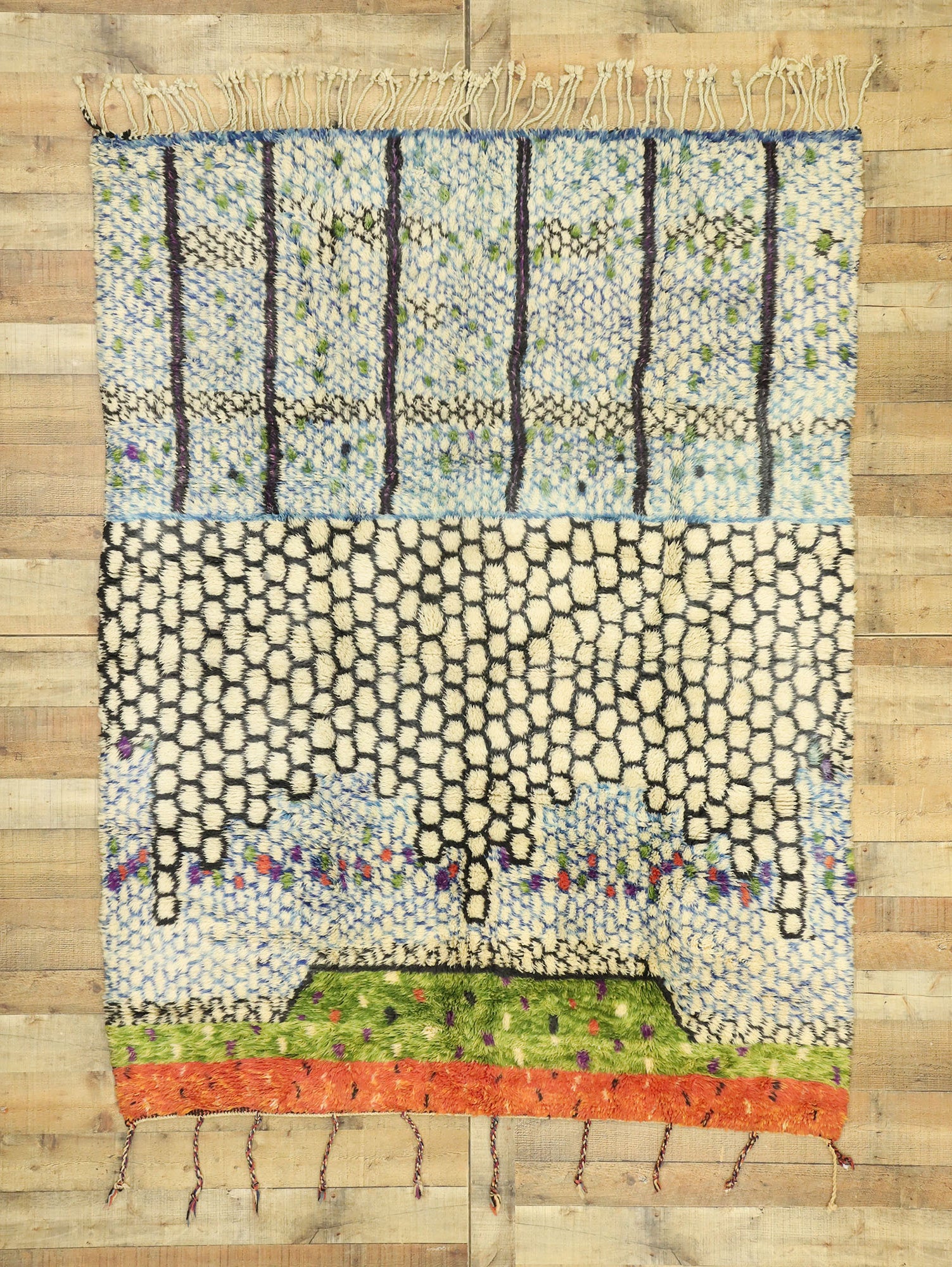 6 x 7 Contemporary Moroccan Rug 21047