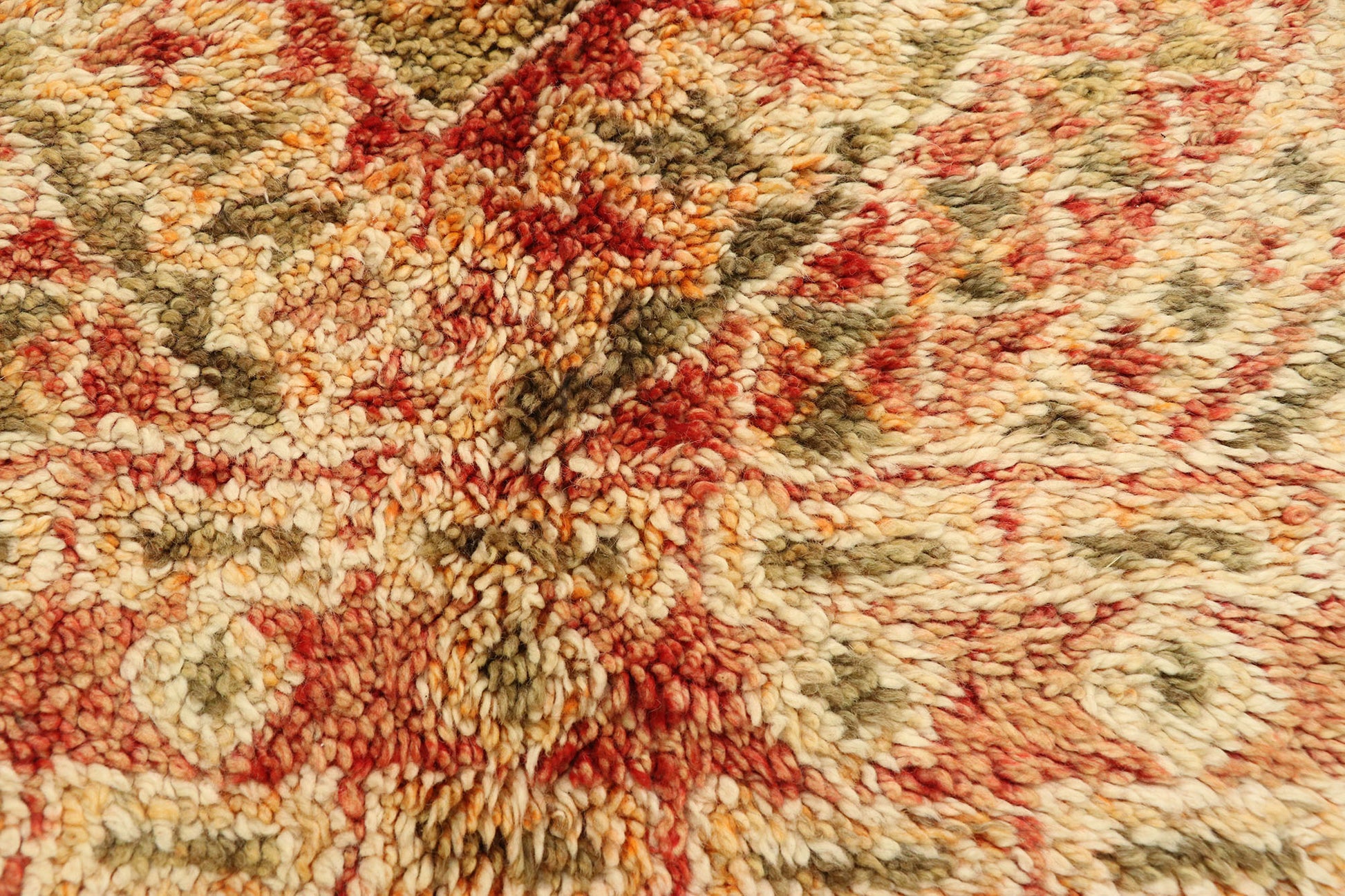 7 x 14 Vintage Beni M'Guild Moroccan Rug 21052