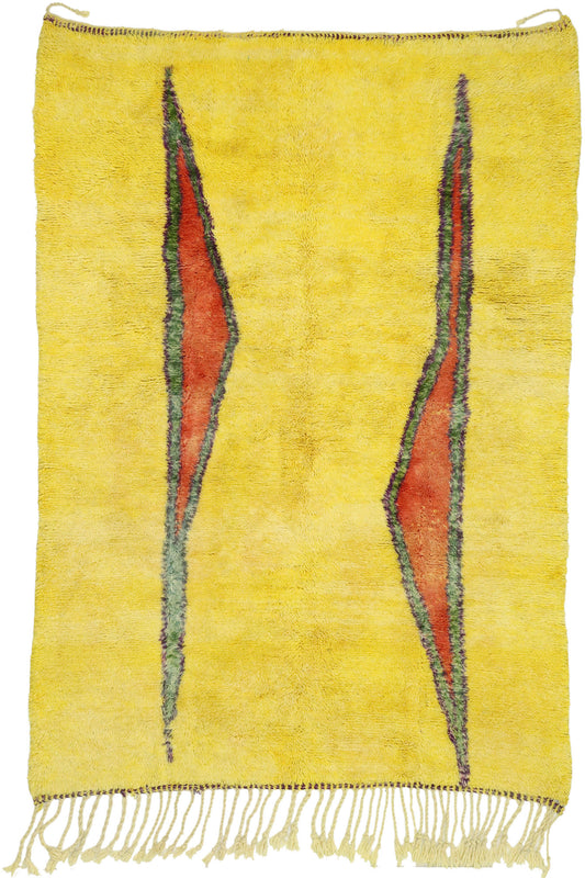 6 x 8 Contemporary Moroccan Rug 21054