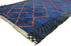 6 x 8 Vintage Blue Moroccan Rug 21056