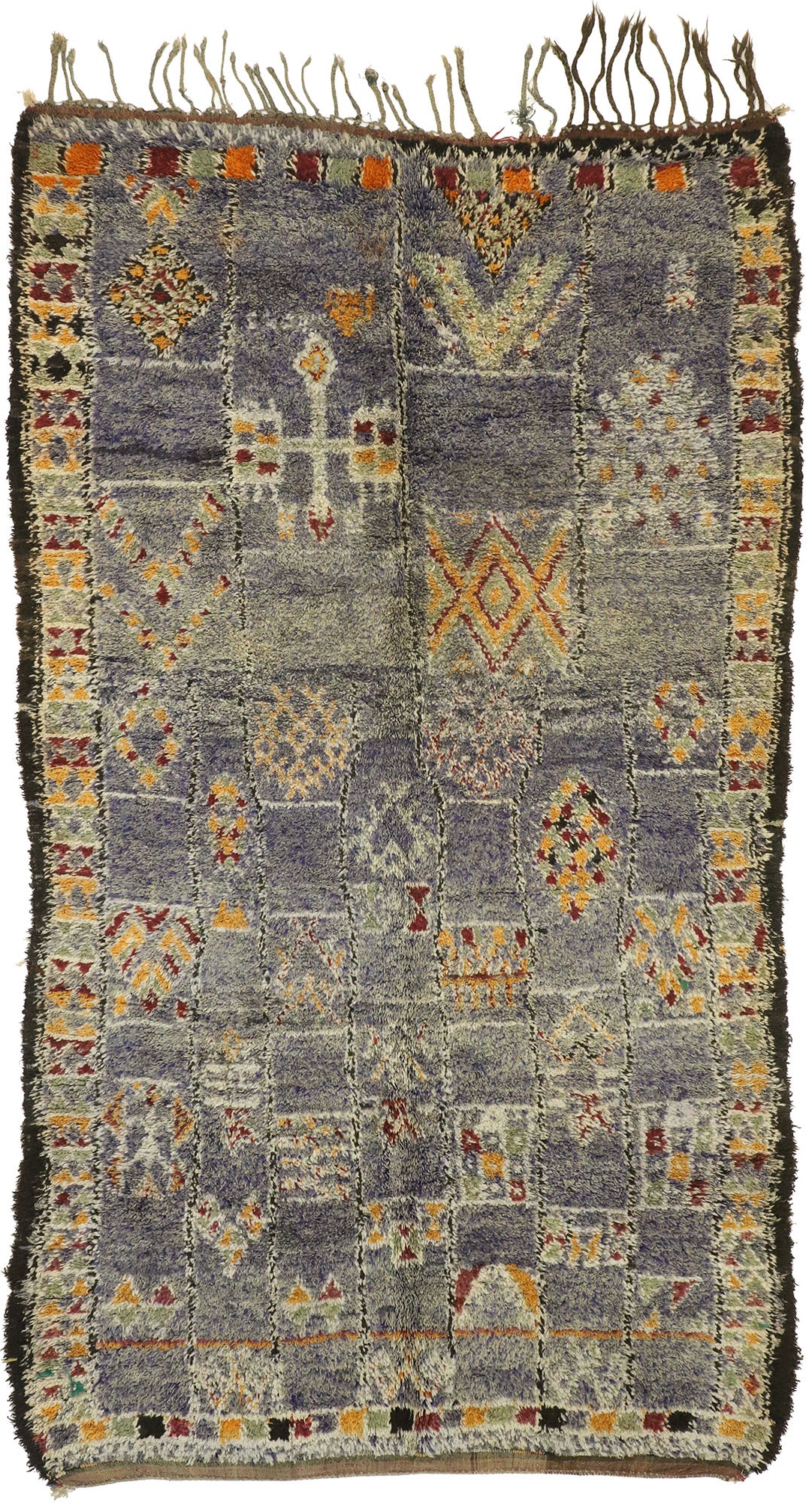 6 x 11 Vintage Moroccan Rug 21057