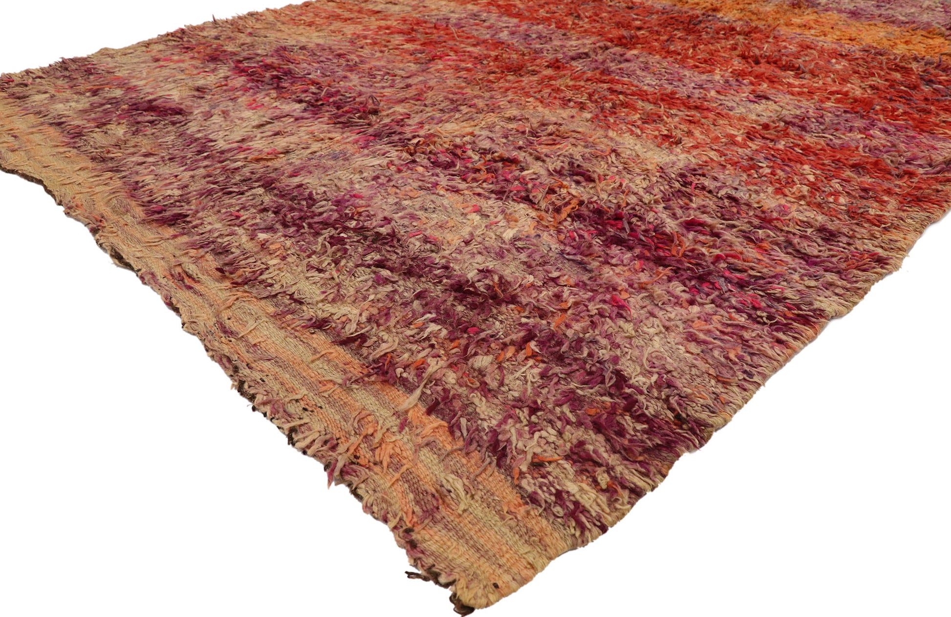 6 x 10 Vintage Beni M'Guild Moroccan Rug 21060