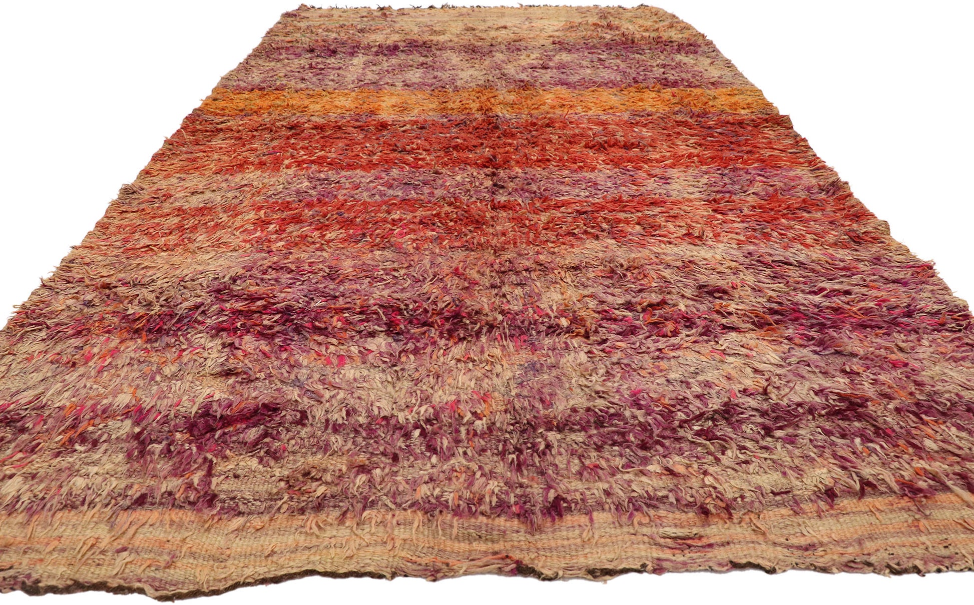 6 x 10 Vintage Beni M'Guild Moroccan Rug 21060