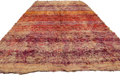 6 x 10 Vintage Beni M'Guild Moroccan Rug 21060