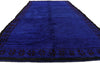 7 x 13 Vintage Beni M'Guild Blue Moroccan Rug 21061