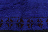 7 x 13 Vintage Beni M'Guild Blue Moroccan Rug 21061