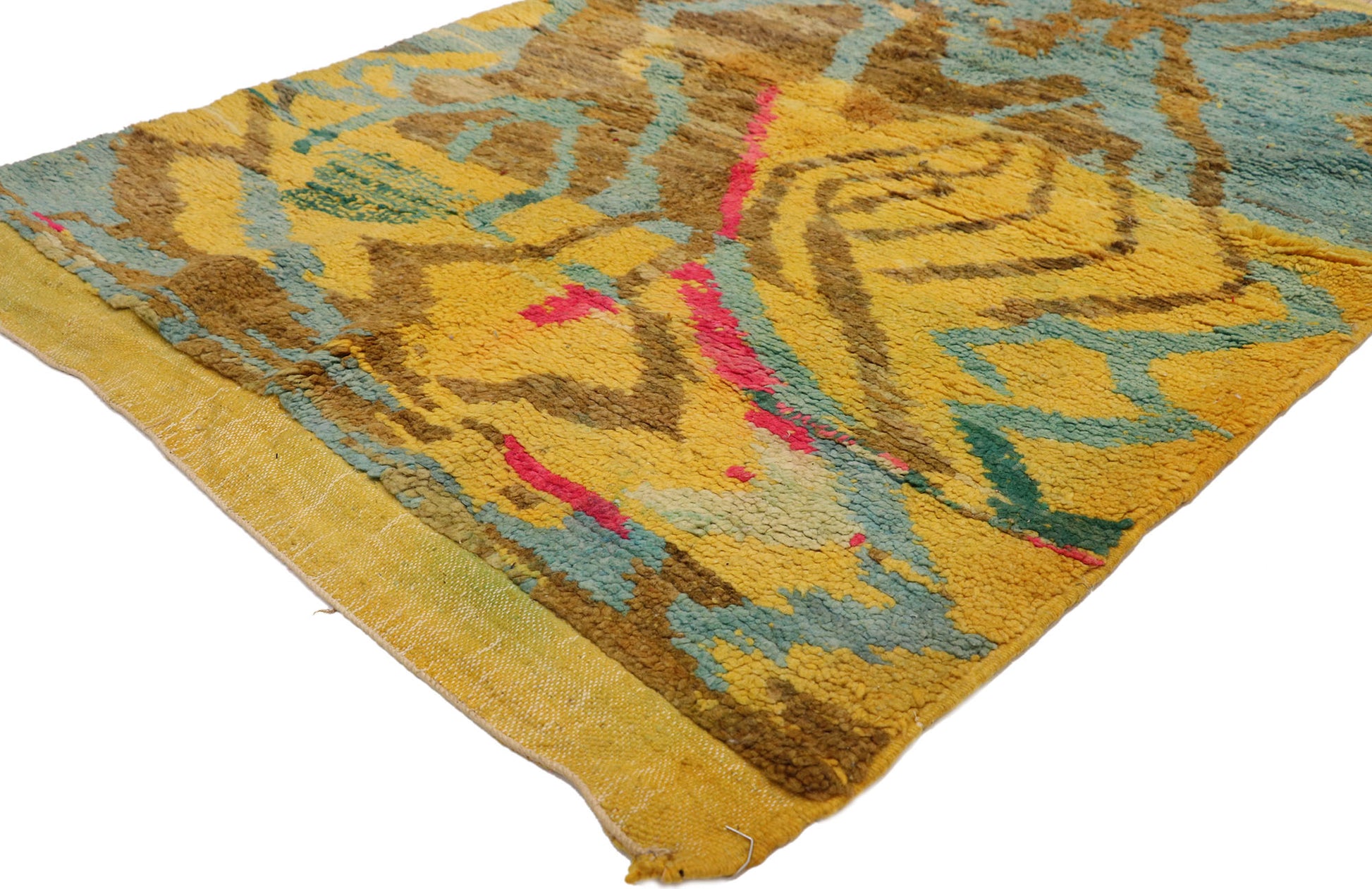 4 x 5 Colorful Moroccan Rug 21065