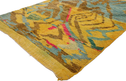 4 x 5 Colorful Moroccan Rug 21065
